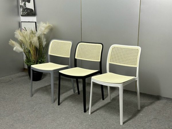 Ghế nhựa đúc giả mây Ghế nhựa đúc giả mây