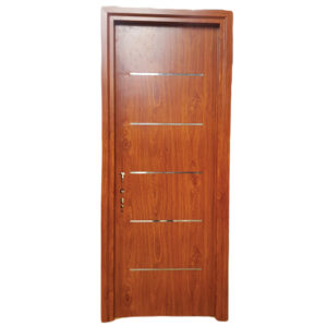 Cửa Thép 1 Cánh Vân Lim Vàng HG1K