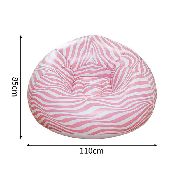 Ghế Thư Giãn Ella Strip có kích thước khá lớn 110x110x85cm Ghế Thư Giãn Ella Strip có kích thước khá lớn 110x110x85cm