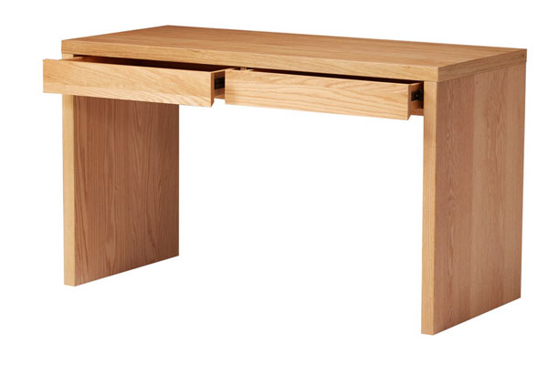 2 Hộc của bàn làm việc gỗ tự nhiên Attila thiết kế độc lập